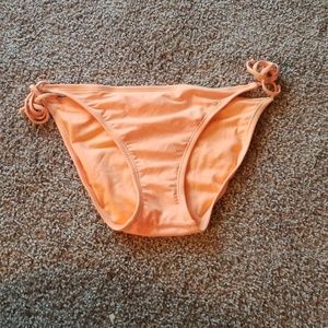 Peach bikini bottoms